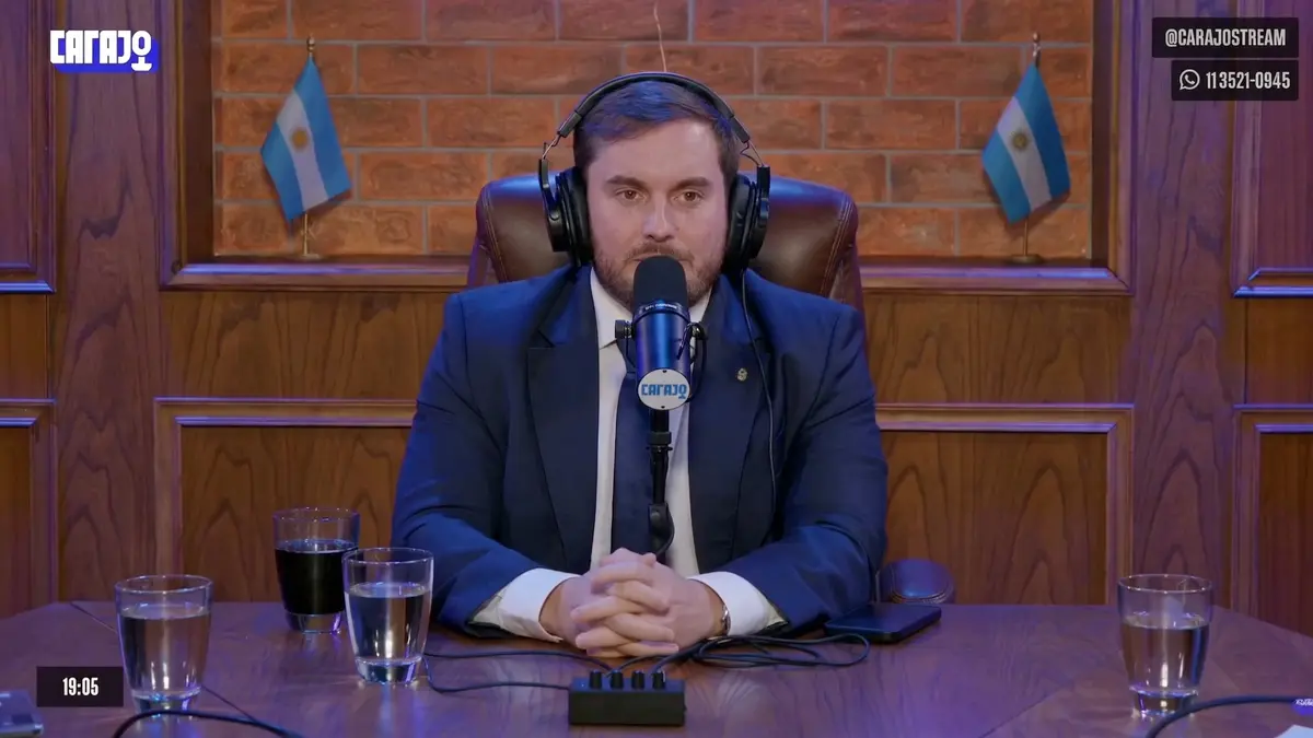 Felipe Núñez hablando sobre créditos hipotecarios del Banco Nación