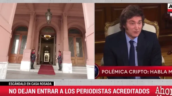 Periodistas acreditados denunciaron restricciones a periodistas en Casa Rosada durante una controversia por los accesos.