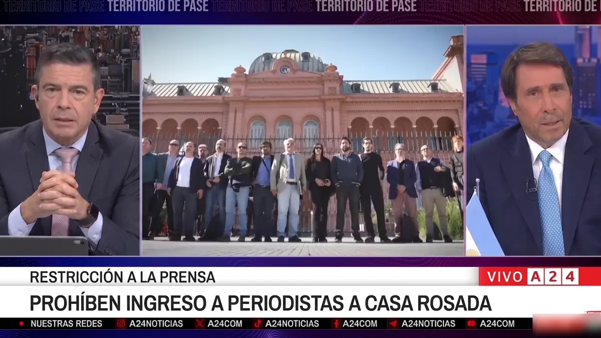 Feinmann criticó la pelea con la prensa.