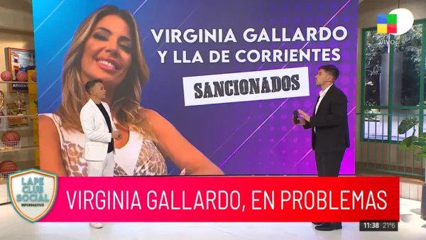 Instante del programa donde se aborda el caso de Virginia Gallardo