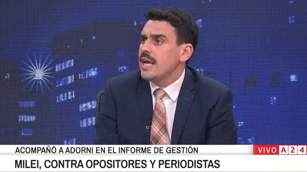 Manu Jove cuestiona a Javier Milei por su forma de ejercer el poder