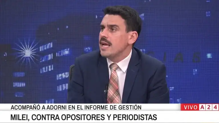 “Para Milei es esclavo o enemigo, no hay otra posibilidad”: Manu Jove cuestionó su forma de ejercer el poder