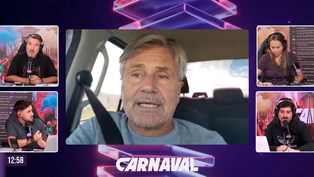 Marcos Di Palma criticó a Cristina Kirchner durante una entrevista en Carnaval Stream.