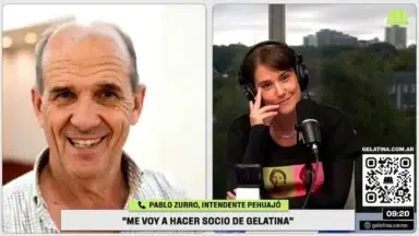 Momento de la entrevista a Pablo Zurro donde habla del contexto político