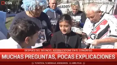 “No deberían sufrir tanto”: una nena se quebró al hablar de los jubilados en el Congreso