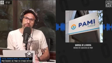 Momento de la entrevista donde se habla del caso de Marisol de la Rivera