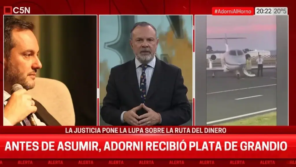 Investigan las transferencias de Adorni previas a su llegada al Gobierno