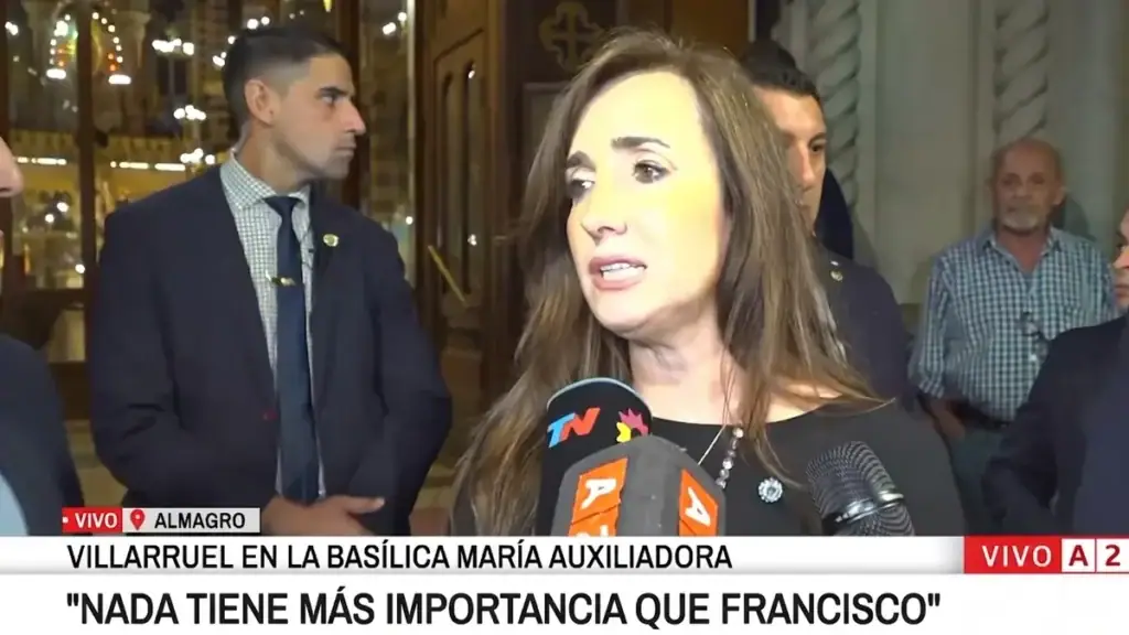 Villarruel criticó la misa de Luján y habló de la casta política
