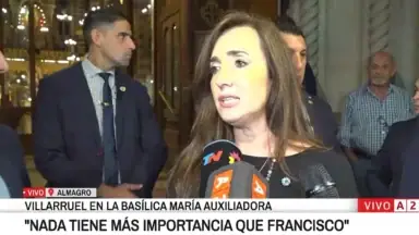 Villarruel criticó la misa de Luján y habló de la casta política