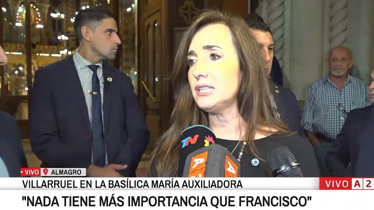 Villarruel criticó la misa de Luján y habló de la casta política