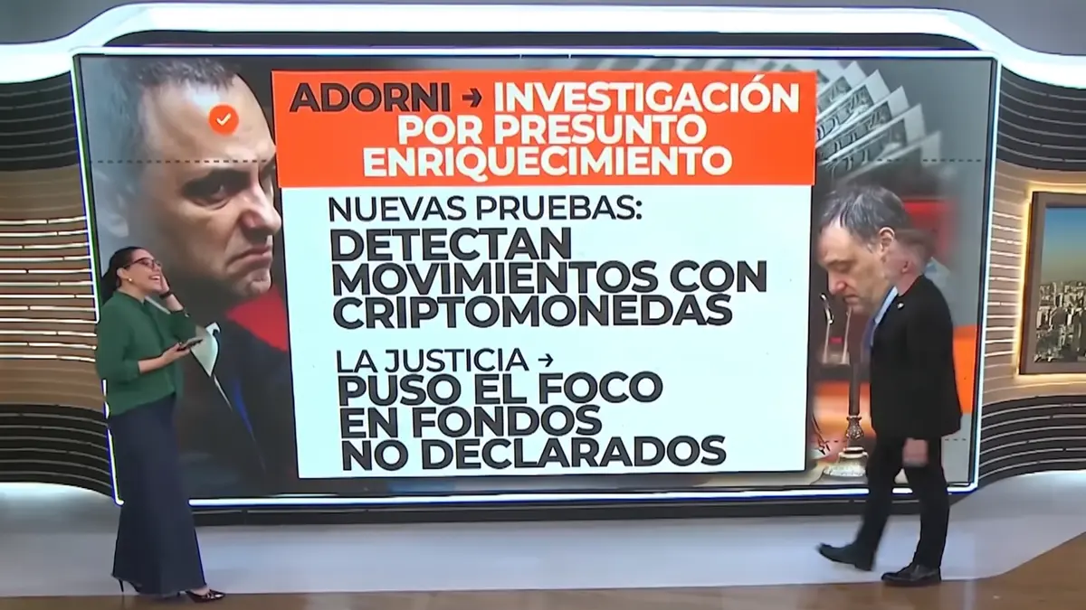 Manuel Adorni: la Justicia detectó movimientos con criptomonedas que no figurarían en su declaración jurada