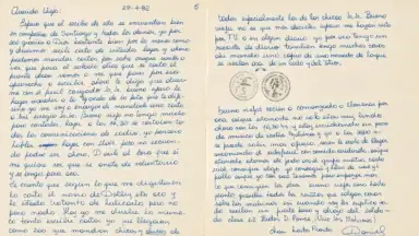 Héctor Daniel Ponce reclama recuperar una carta de Malvinas subastada