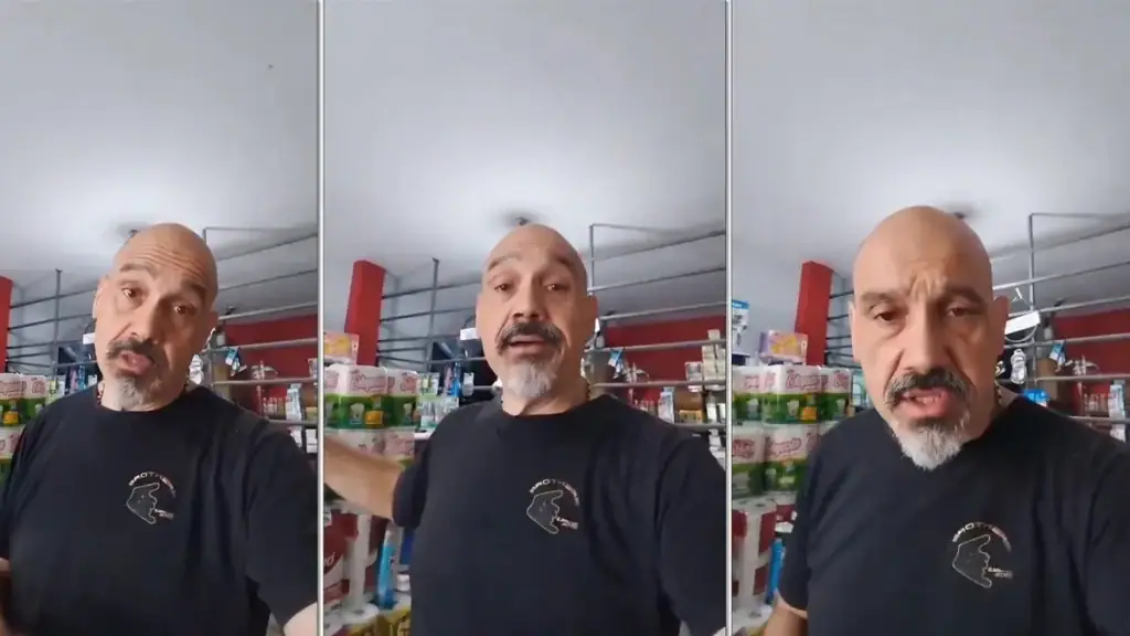 Factura de luz de un comerciante que votó a Milei y reclamó alivio por los aumentos eléctricos.