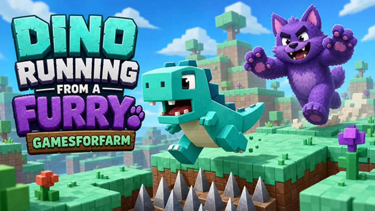 Dino running from a FURRY está gratis en Steam por tiempo limitado hasta el 30 de mayo.