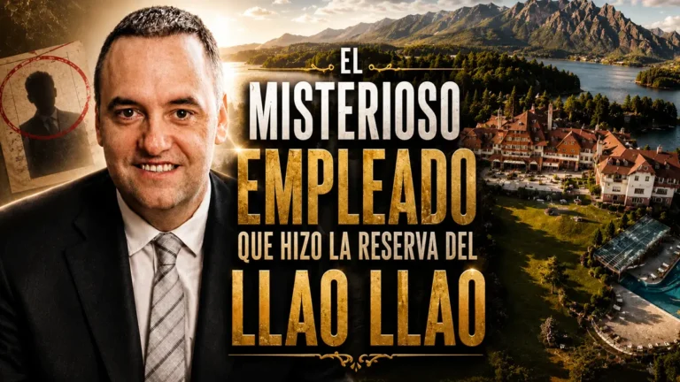 A24 reveló que IRSA hizo la reserva del Llao Llao para Manuel Adorni