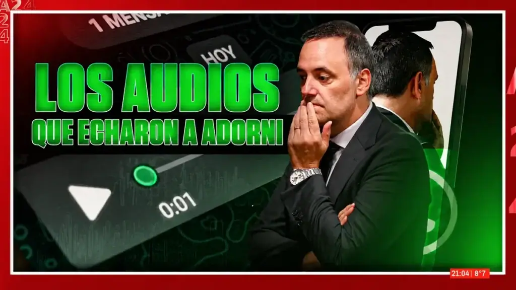 Manuel Adorni y los audios que precipitaron su salida del Gobierno