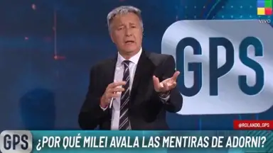 “¿Por qué sostiene el presidente a un presunto corrupto?”: la dura pregunta de Rolando Graña sobre Adorni