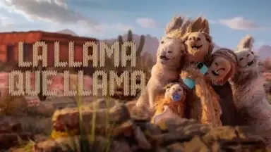 La Llama Que Llama y Adorni en el spot viral que generó reacciones en redes.