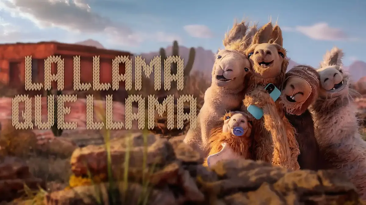 La Llama Que Llama y Adorni en el spot viral que generó reacciones en redes.