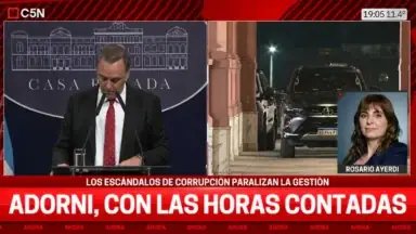 ¿Se va Manuel Adorni? Crecen las versiones sobre su salida del Gobierno