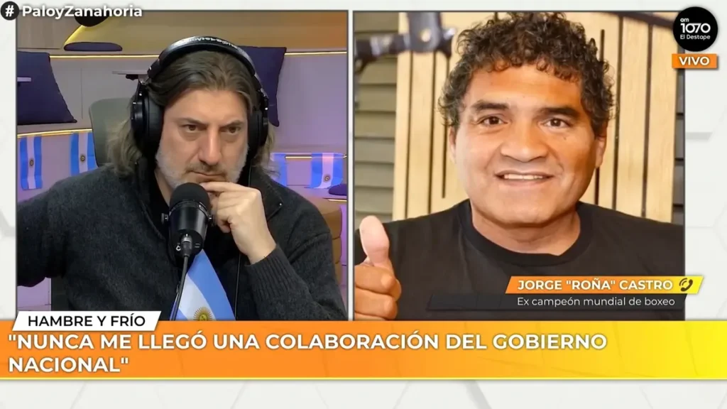 Roña Castro habló sobre la ayuda a comedores comunitarios y denunció presiones.