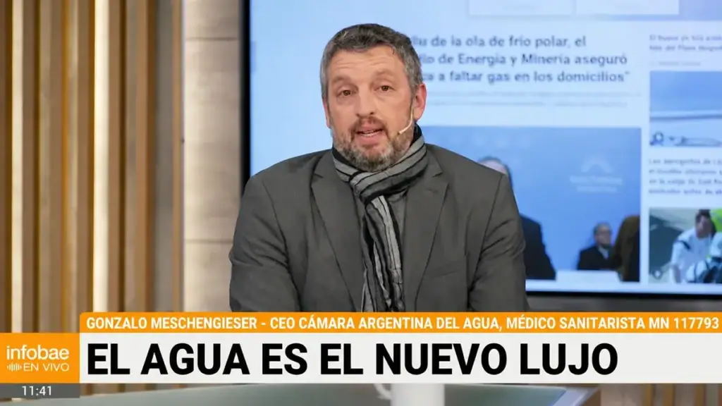 Gonzalo Meschengieser explicó por qué el agua ya es un nuevo lujo y un recurso estratégico